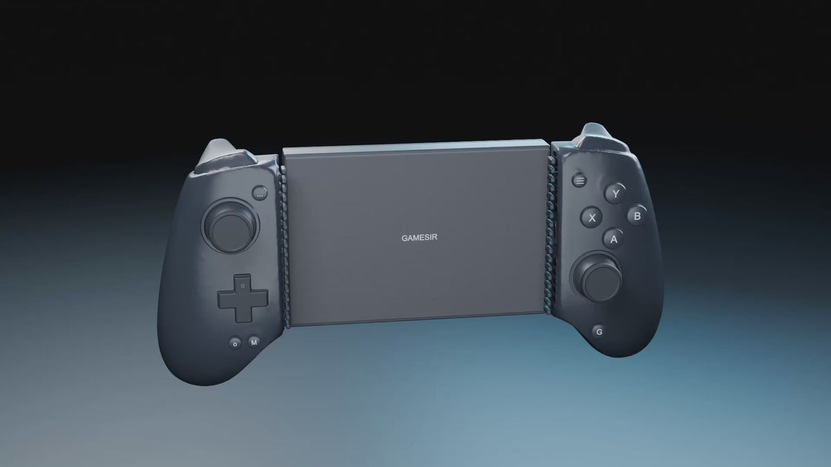 Gamesir G8 Plus Bluetooth expansion kit in use: installation, tablet fit and rear support