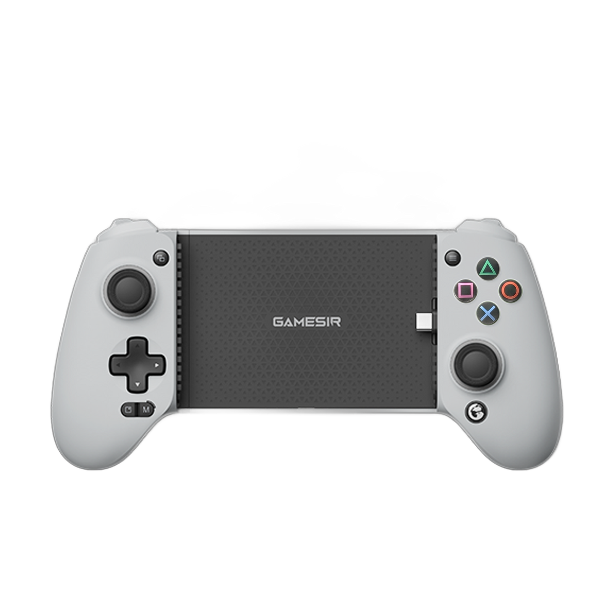 PlayStation-style button set installed on Gamesir G8 Galileo