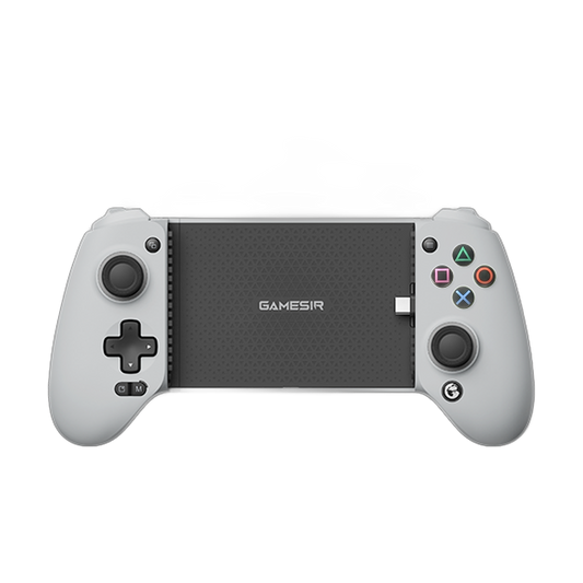 PlayStation-style button set installed on Gamesir G8 Galileo
