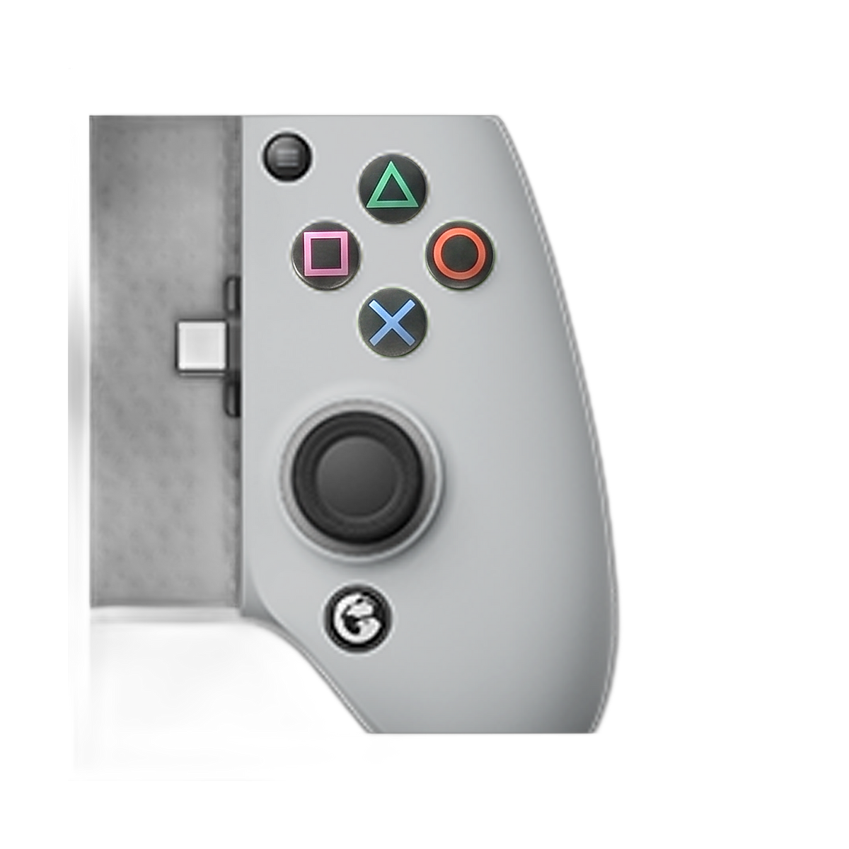 Right module of Gamesir G8 Galileo with PlayStation-style buttons