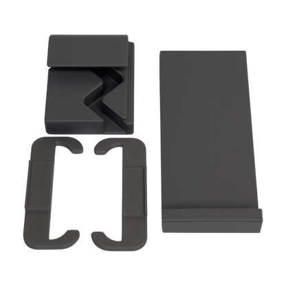 ROG Flow Z13 holder parts: edge clamps, bridge block and rail