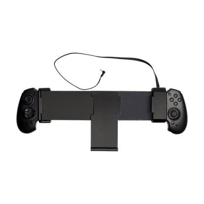 Holders assembled on the Gamesir G8 Plus bridge, without tablet