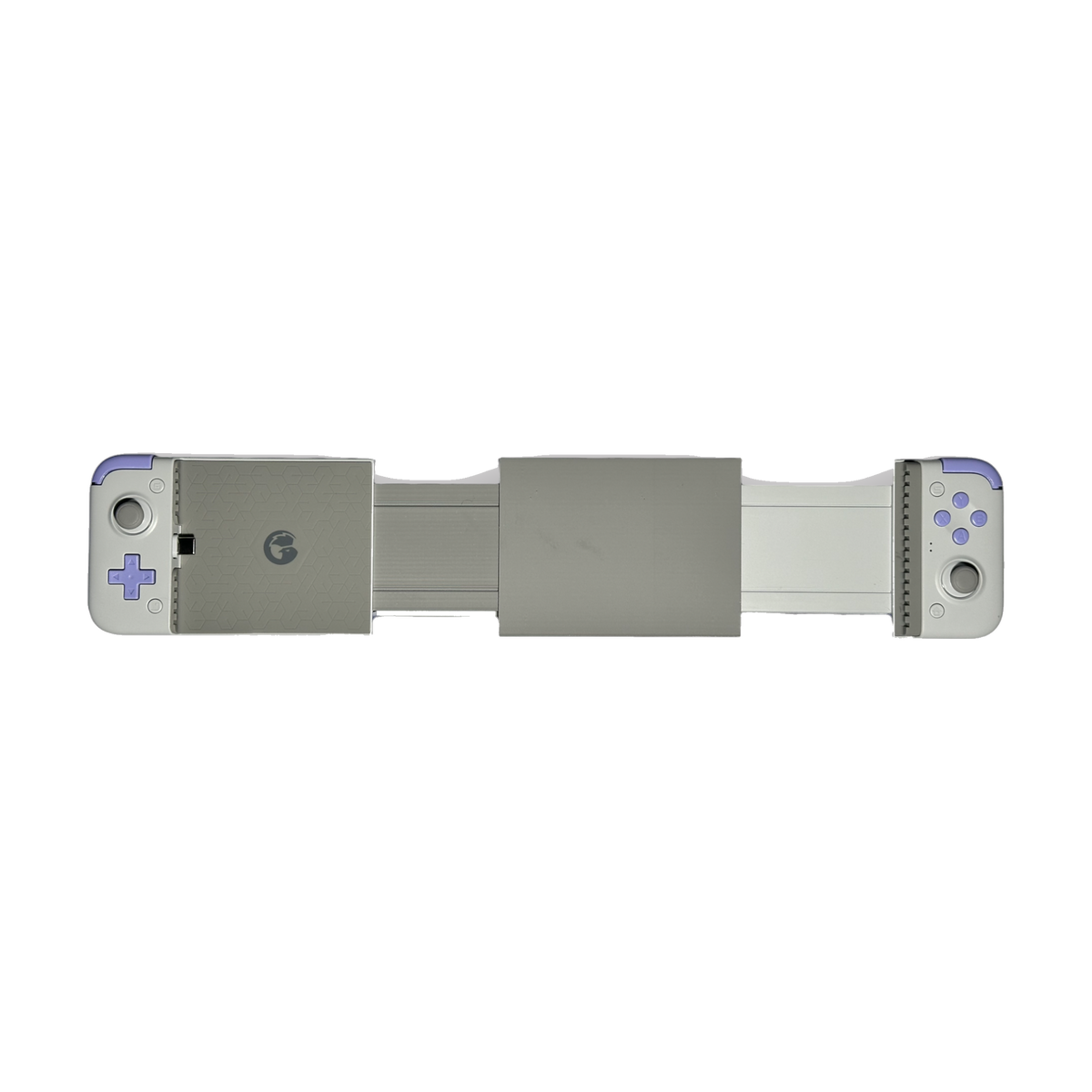 Gamesir X2S Type-C expansion kit installed, extended view