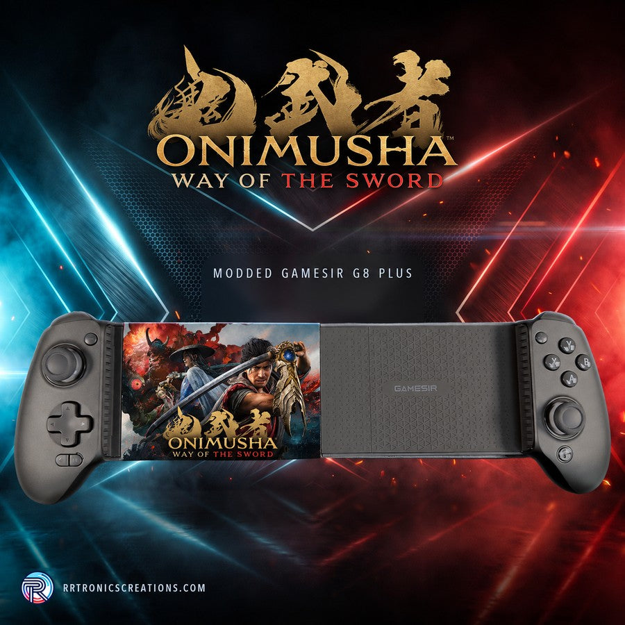 Modded GameSir G8 Plus tablet controller — Onimusha: Way of the Sword Edition